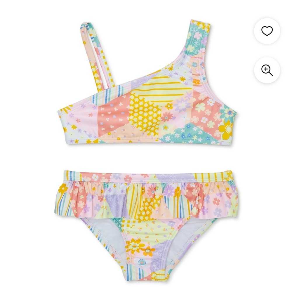 Wonder Nation Toddler Two-Piece Swimsuit Size 2T NWT